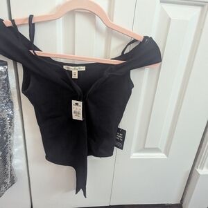 Express Black Bodysuit Xxs